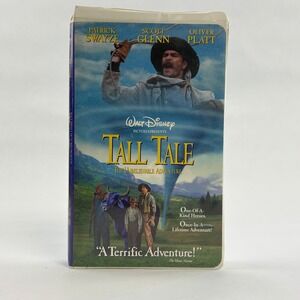 Tall Tale‎ The Unbelievable Adventure VHS 1995 Disney Patrick Swayze Clamshell